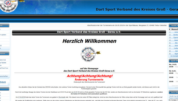 Dartsportverband Groß-Gerau